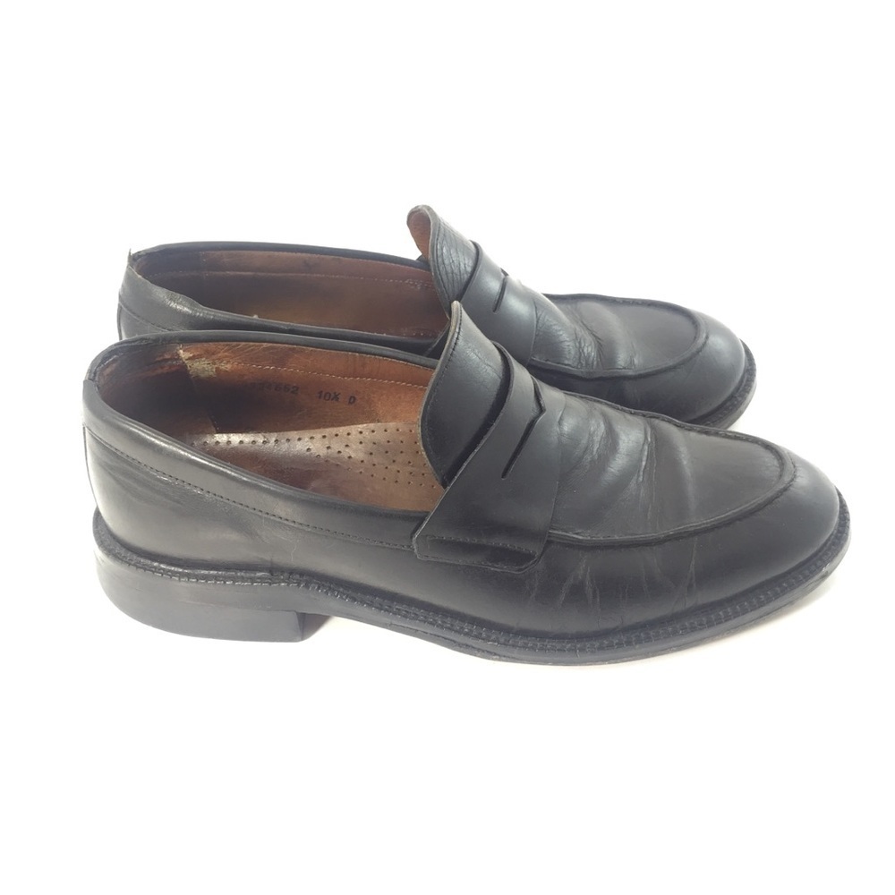 Brooks Brothers Black Loafers Sz 10.5D